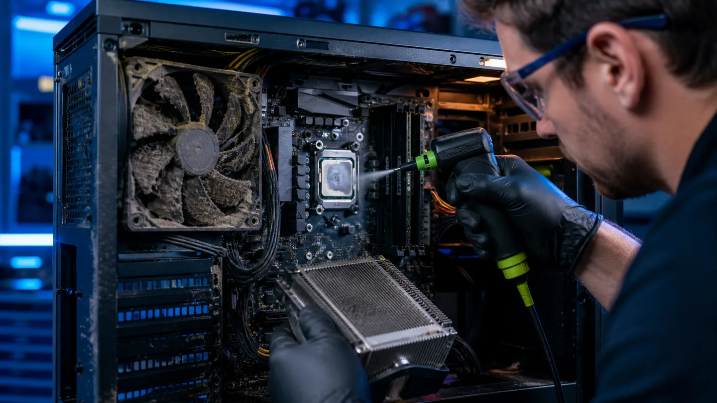 PC che si surriscalda in estate: cosa fare prima che si spenga